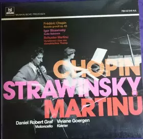 Couverture du produit · Sonate G-moll Op. 65 / Suite Italienne / Variationen Über Ein Slowakisches Thema