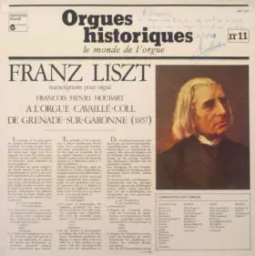 Couverture du produit · A L'Orgue Cavaillé-Coll de Grenade-Sur-Garonne (1857)