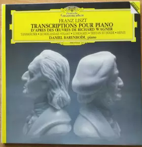 Couverture du produit · Transcriptions pour piano d'après des œuvres de Richard Wagner