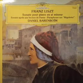 Couverture du produit · Sonate Pour Piano En Si Mineur - Sonate Après Une Lecture De Dante - Paraphrase Sur "Rigoletto"