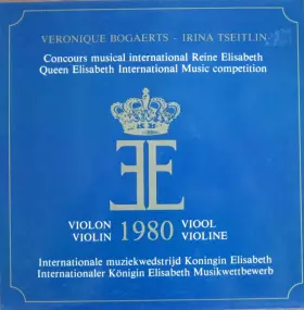 Couverture du produit · Concours International Musical Reine Elisabeth violon 1980
