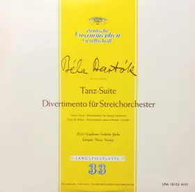 Couverture du produit · Tanz-Suite / Divertimento Für Streichorchester