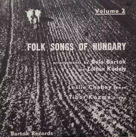 Couverture du produit · Folk Songs Of Hungary, Vol. 2