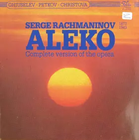 Couverture du produit · Aleko (Complete Version Of The Opera)
