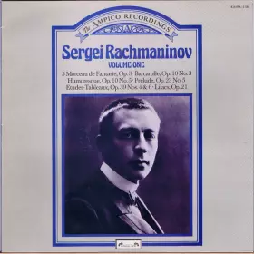 Couverture du produit · The Ampico Recordings Volume One