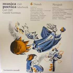 Couverture du produit · Musica Poetica Teil 6 - Orff Schulwerk - Dorisch / Phrygisch