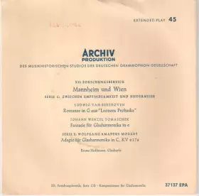 Couverture du produit · Kompositionen Für Glasharmonika