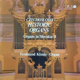 Couverture du produit · Czechoslovak Historic Organs / Organs In Slovakia II.