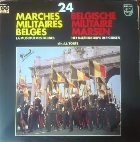 Couverture du produit · 24 Marches Militaires Belges / Belgische Militaire Marsen