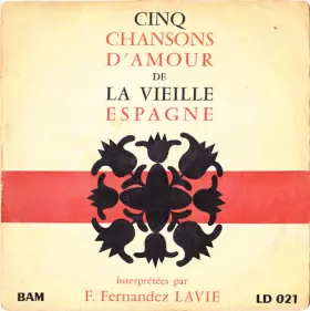 Couverture du produit · Cinq Chansons D'Amour De La Vieille Espagne