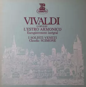 Couverture du produit · L'Opus III - L'Estro Armonico, Enregistrement Intégral