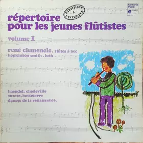 Couverture du produit · Répertoire Pour Les Jeunes Flûtistes - Volume 1