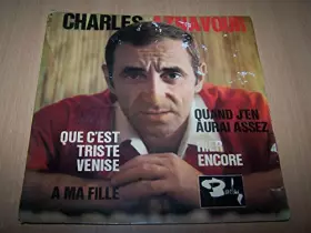 Couverture du produit · Que C'est Triste Venise / Hier Encore / À Ma Fille / Quand J'en Aurai Assez - 45 tours 7"