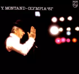 Couverture du produit · [Disque 33 T Vinyle] Yves Montand, Olympia "81", Album 2 disques, enregistrement public, Philips, Phonogram PG 287, 1981