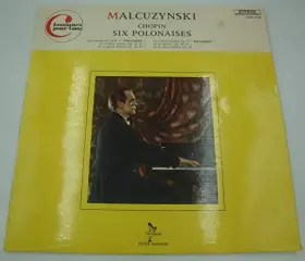 Couverture du produit · MALCUZYNSKI six polonaises CHOPIN LP Trianon EX++