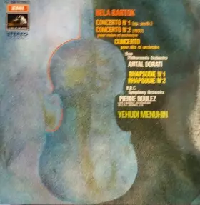 Couverture du produit · Concerto N° 1 (Op. Posth.) / Concerto N° 2 (1938) Pour Violon Et Orchestre / Rhapsodie N° 1 / Rhapsodie N° 2