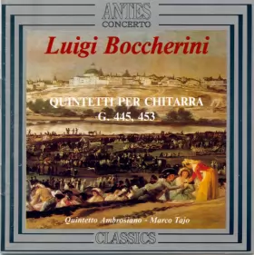 Couverture du produit · Quintetti Per Chitarra G. 455/453