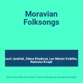 Couverture du produit · Moravian Folksongs