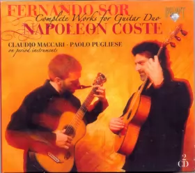 Couverture du produit · Fernando Sor Napoleon Coste - Complete Works For Guitar Duo
