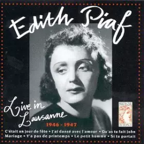 Couverture du produit · Live In Lausanne 1946-47