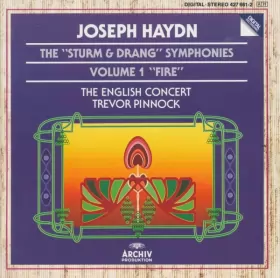 Couverture du produit · The "Sturm & Drang" Symphonies - Volume 1 "Fire"
