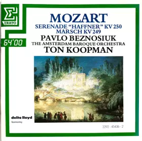 Couverture du produit · Serenade “Haffner” KV 250 / Marsch KV 249