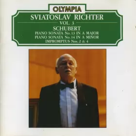 Couverture du produit · Sviatoslav Richter Vol. 3 (Piano Sonata No. 13 In A Major / Piano Sonata No. 14 In A Minor / Impromptus Nos. 2 & 4)