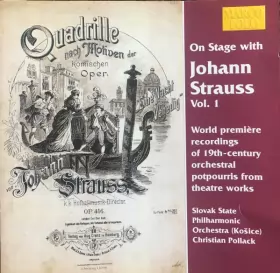 Couverture du produit · On Stage With Johann Strauss Vol.1