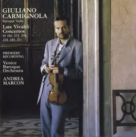Couverture du produit · Late Vivaldi Concertos