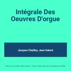 Couverture du produit · Intégrale Des Oeuvres D'orgue
