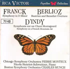 Couverture du produit · Franck Symphony In D Minor / Berlioz Beatrice And Benedict Overture / D'Indy Symphonie Sur Un Chant Montagnard (Symphony On A F