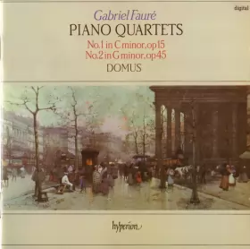 Couverture du produit · Piano Quartets (No.1 In C Minor, Op 15 / No.2 In G Minor, Op 45)