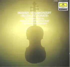 Couverture du produit · Violinkonzert ‧ "Regenlied-Sonate"