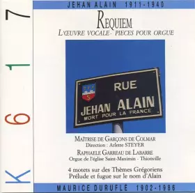 Couverture du produit · Requiem (L'œuvre Vocale - Pieces Pour Orgue)