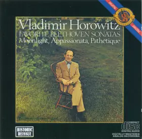 Couverture du produit · Favorite Beethoven Sonatas: Moonlight, Appassionata, Pathétique