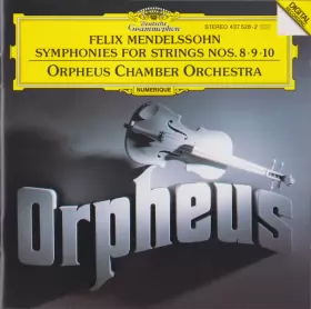 Couverture du produit · Symphonies For Strings Nos. 8 • 9 • 10