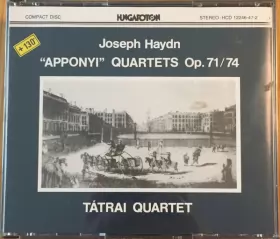 Couverture du produit · "Apponyi" Quartets Op.71/74