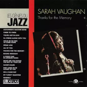 Couverture du produit · Thanks For The Memory