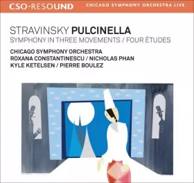Couverture du produit · Pulcinella / Symphony In Three Movements / Four Etudes
