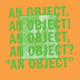 Couverture du produit · An Object