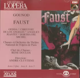 Couverture du produit · Faust (Acte 3 (Fin) - Acte 4 - Acte 5)