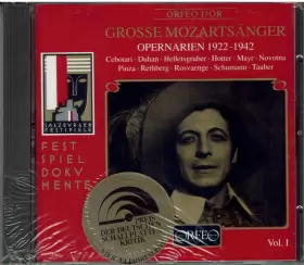 Couverture du produit · Grosse Mozartsänger -Opernarien 1922-1942 -Vol. I