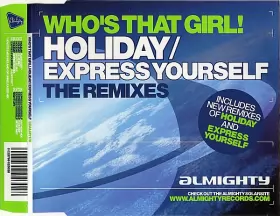 Couverture du produit · Holiday / Express Yourself (The Remixes)