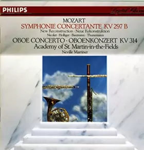 Couverture du produit · Symphonie Concertante KV 297 B / Oboe Concerto  Oboenkonzert KV 314
