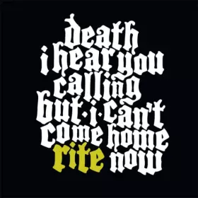 Couverture du produit · Death I Hear You Calling but I Can't Come Home Rite Now