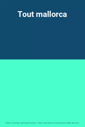 Couverture du produit · Tout mallorca