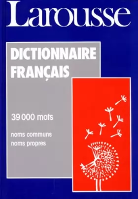Couverture du produit · DICTIONNAIRE FRANCAIS. 39000 mots
