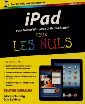 Couverture du produit · iPad, ed iOS 6 Pour les Nuls