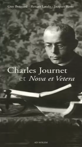 Couverture du produit · Charles Journet et Nova et Vetera