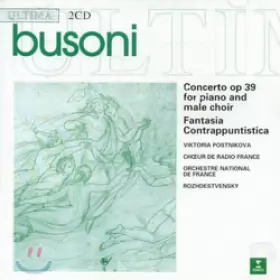 Couverture du produit · Concerto Op 39 For Piano And Male Choir, Fantasia Contrappuntistica